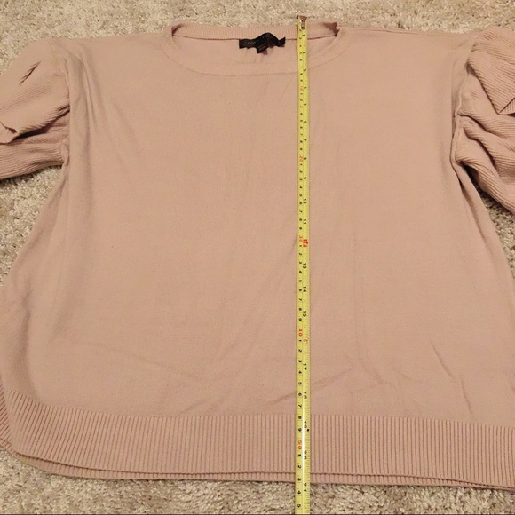 TRADED: Blush Bell Sleeve Sweater - Picture 5 of 5
